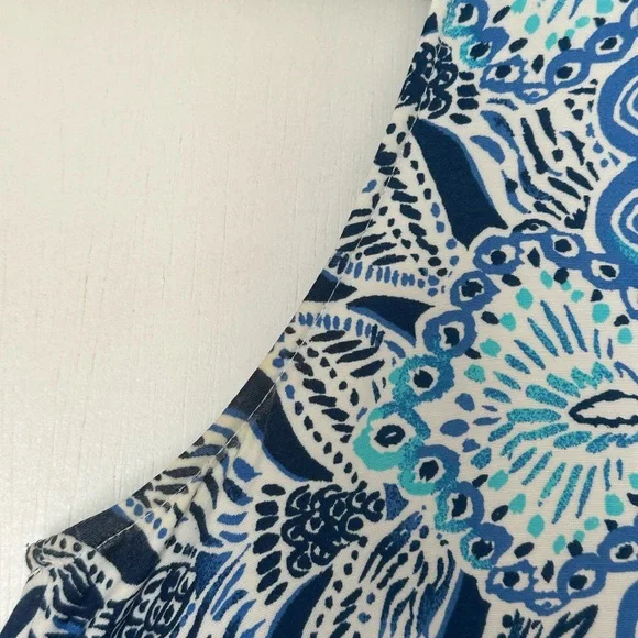 Lilly Pulitzer Kelby shift resort white dress size 2 - Picture 7 of 13